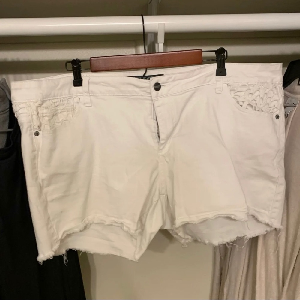 White women’s shorts